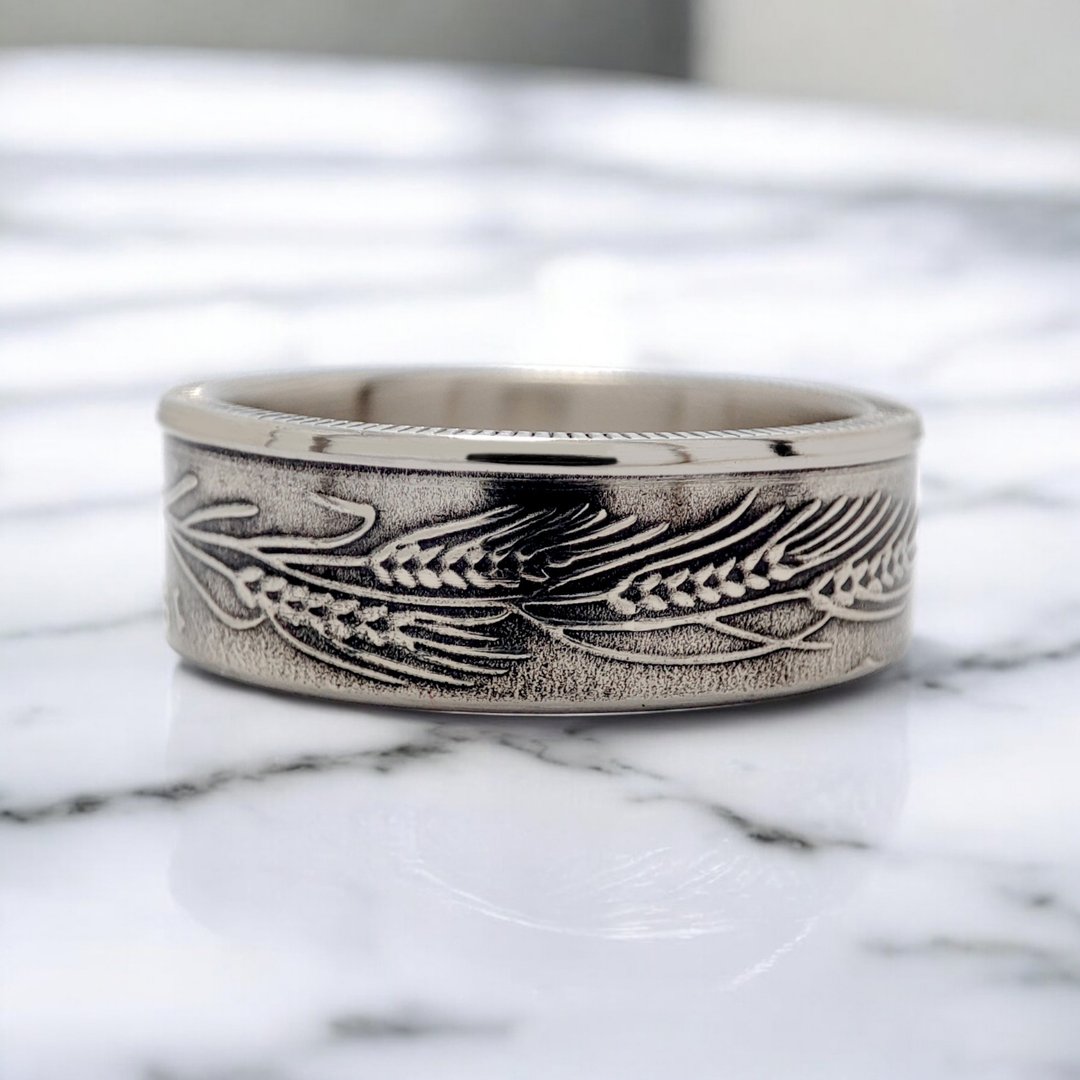 Turkey Coin Ring 100 lire 1984-1988 coin rings for men coin rings for women - 戒指 - 其他金属 