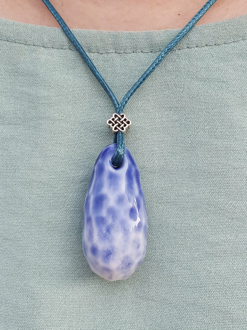 艺术作品精油项錬 (EO Necklace) - 项链 - 陶 