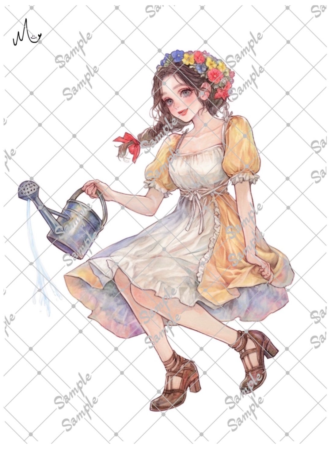 原创人物贴纸 8月新品 - 贴纸 - 纸 