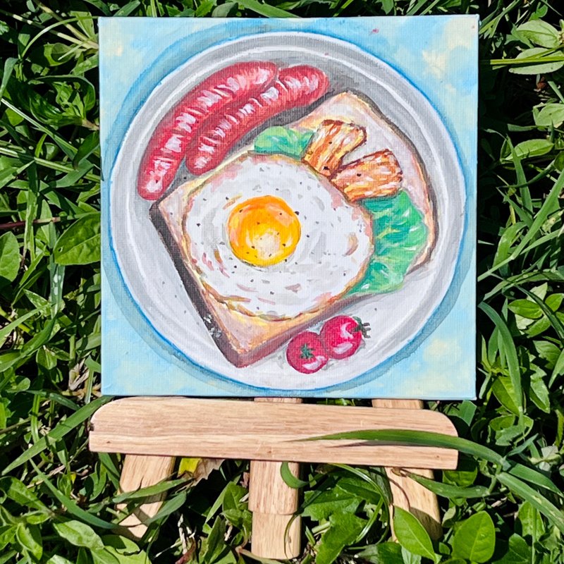 【高雄体验】 - 粉粉美食 - 成人式绘画体验课 【一人成班】 - 插画/绘画/写字 - 压克力 