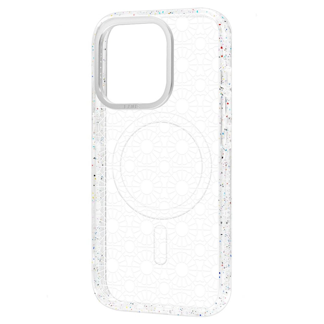 台湾花窗 复古太阳花 透彩框 iPhone 16 15 14 13 Pro Max 防摔壳 - 手机壳/手机套 - 环保材料 透明