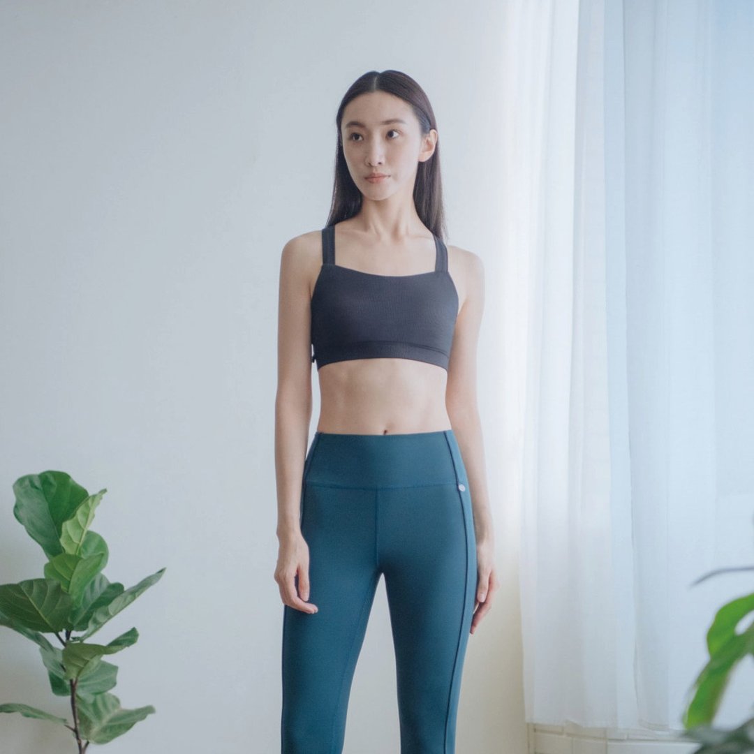 【MACACA】拾光稳定3D Bra - AIA0331 黑 - 女装运动内衣 - 尼龙 黑色