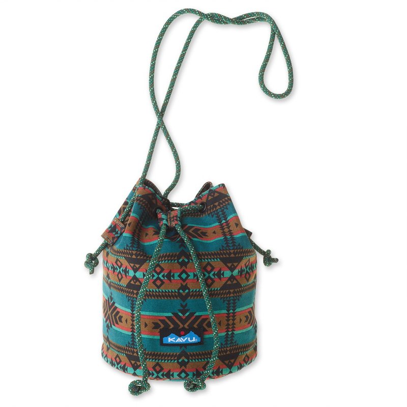 【西雅图 KAVU】BUCKET BAG 水桶侧背包  太平洋毯  #9102 - 侧背包/斜挎包 - 聚酯纤维 多色