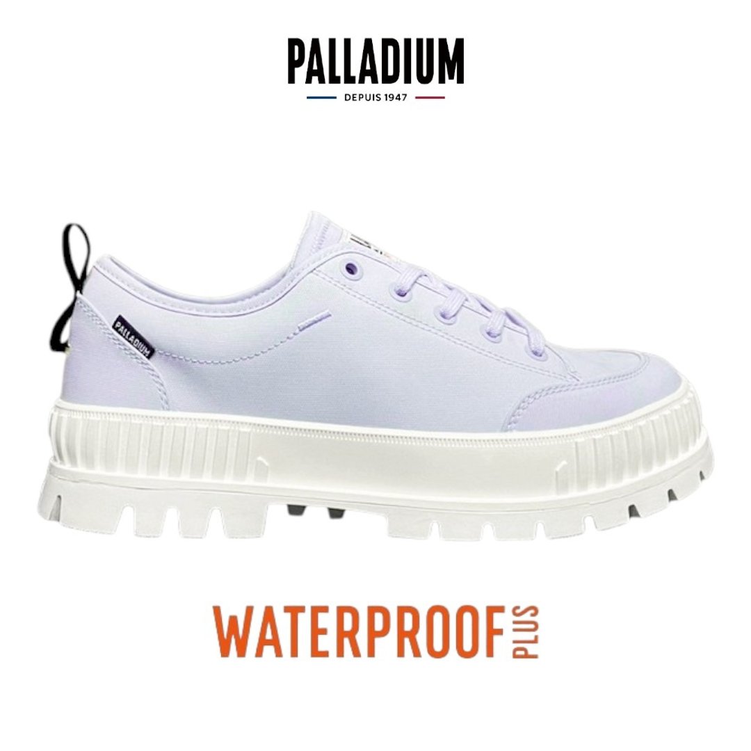 PALLADIUM PALLASHOCK LO WP+厚底巧克力低筒防水靴 74408-409 - 雨鞋/雨靴 - 其他材质 