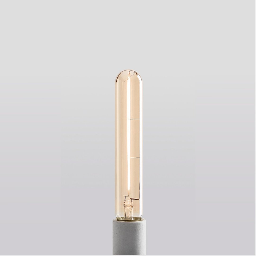 【Emberline T9 LED 灯泡】极简短蜡烛 18.5cm - 灯具/灯饰 - 玻璃 透明