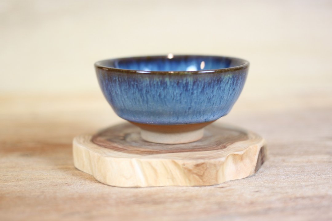 【沐春生活】湛海天目釉 圆满茶杯 名家叶敏祥作品 - 茶具/茶杯 - 陶 