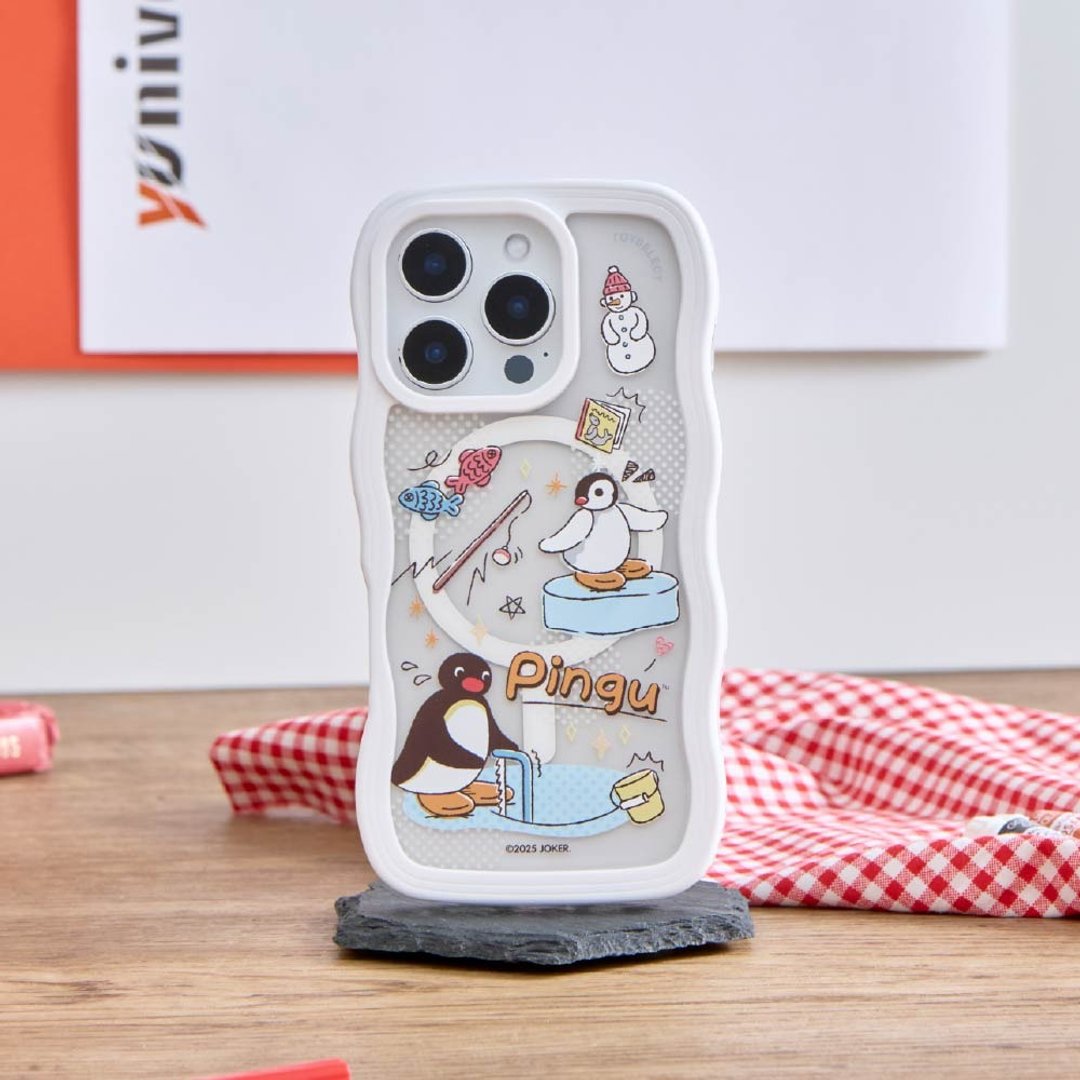 PINGU钓鱼趣云朵波波MagSafe iPhone手机壳 - 手机壳/手机套 - 塑料 多色