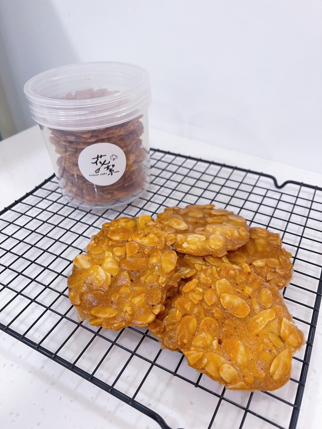 手工杏仁瓦片 - 手工饼干 - 新鲜食材 
