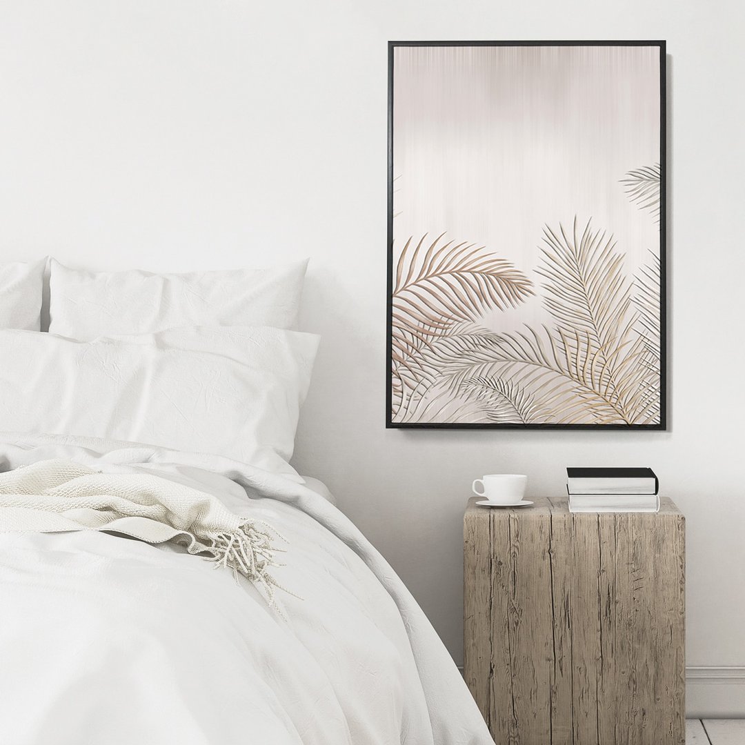 典雅棕榈II－画/哪里买画/旅店挂画/客厅/植物/北欧/复制画 - 海报/装饰画/版画 - 棉 多色