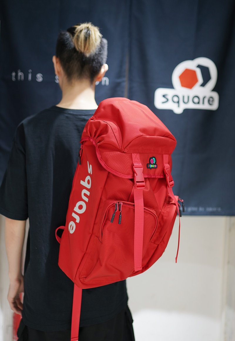 ZIZOU 35L 运动旅行背包 红色 - 后背包/双肩包 - 尼龙 红色