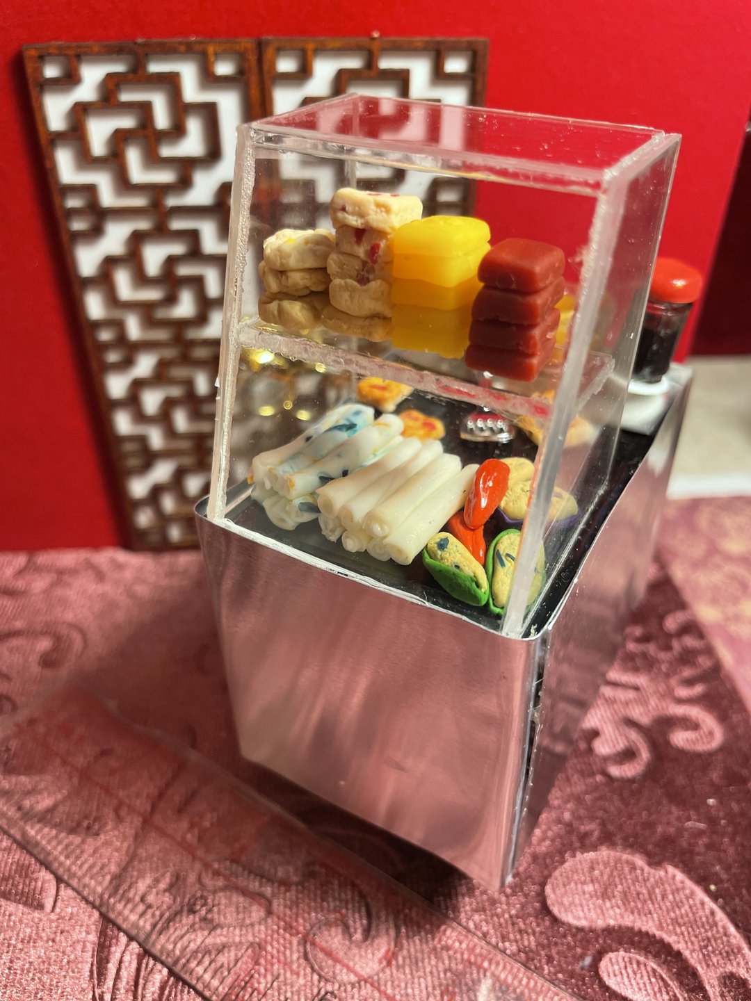迷你袖珍酒楼煎肠粉车 - 摆饰 - 其他材质 