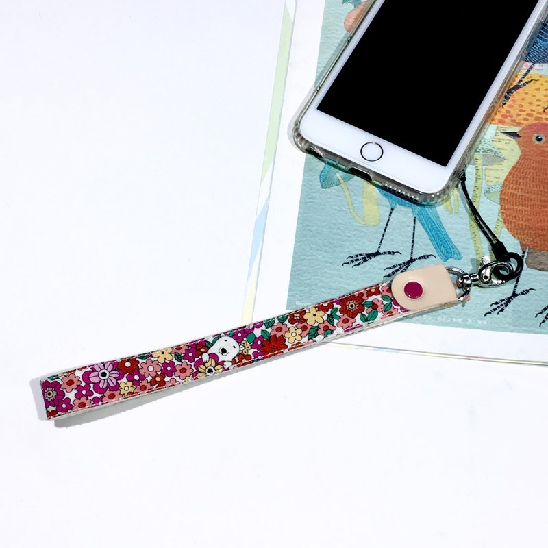 花现熊 手机吊绳/手绳/饰品 - 其他 - 棉．麻 红色