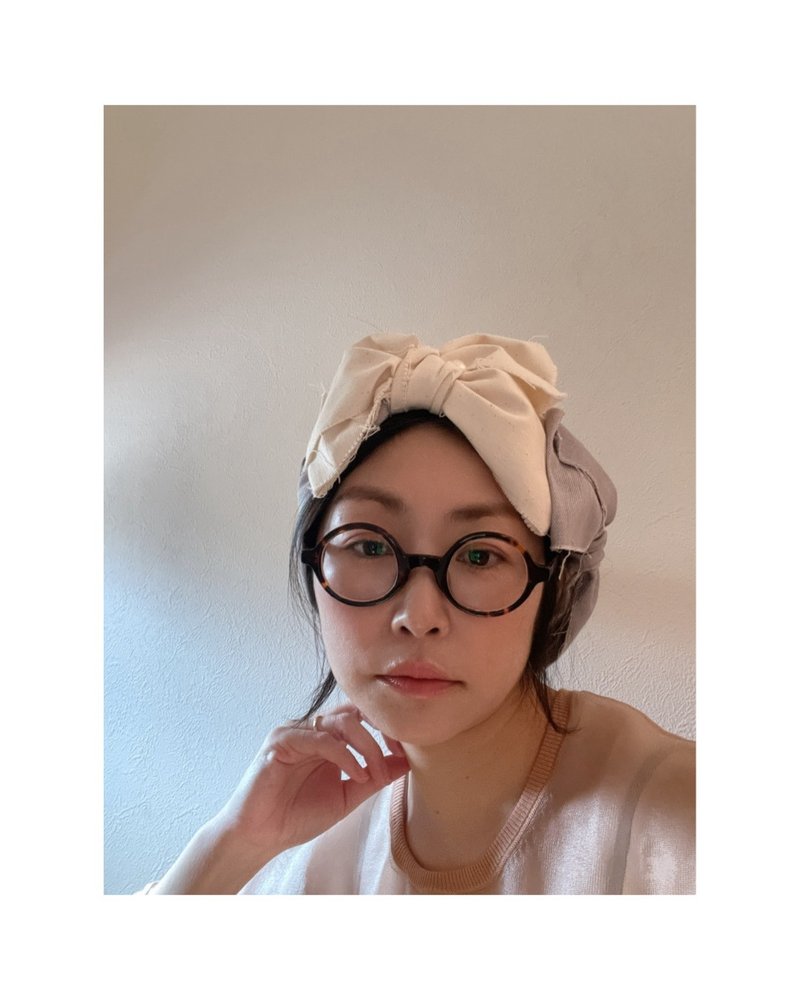 【丹宁系列】DenimDenim/Gray - 发带/发箍 - 棉．麻 灰色