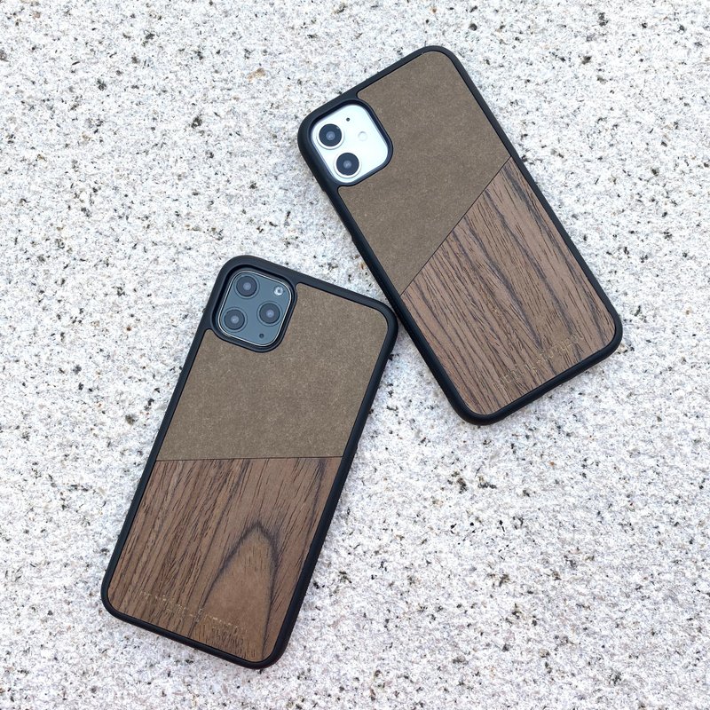 IPhone 11 /11 pro /11pro max case - 手机壳/手机套 - 软木/水松木 咖啡色