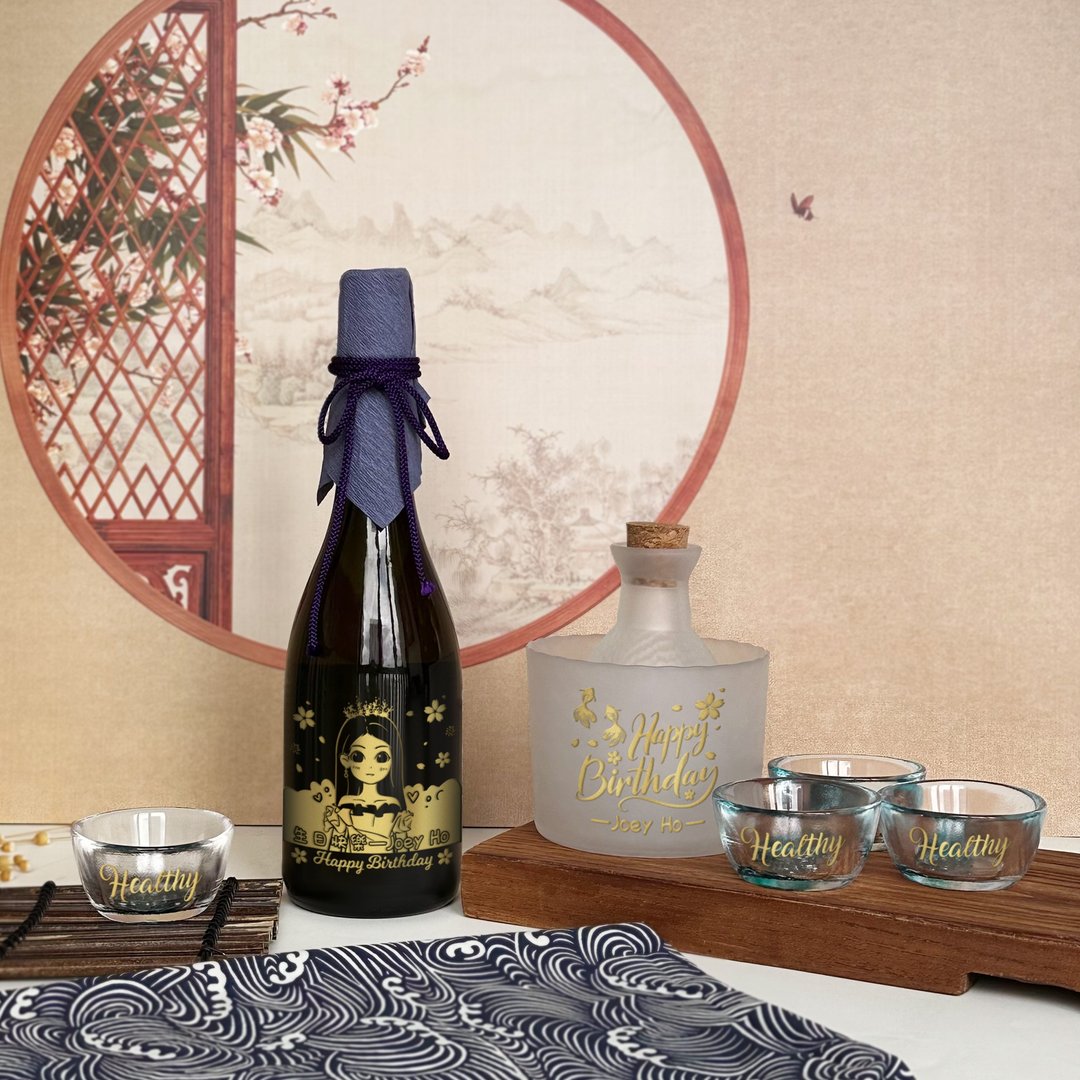 DASSAI 獭祭23 纯米大吟酿|二割三分日本清酒人像雕刻 日式酒杯 - 酒类 - 玻璃 