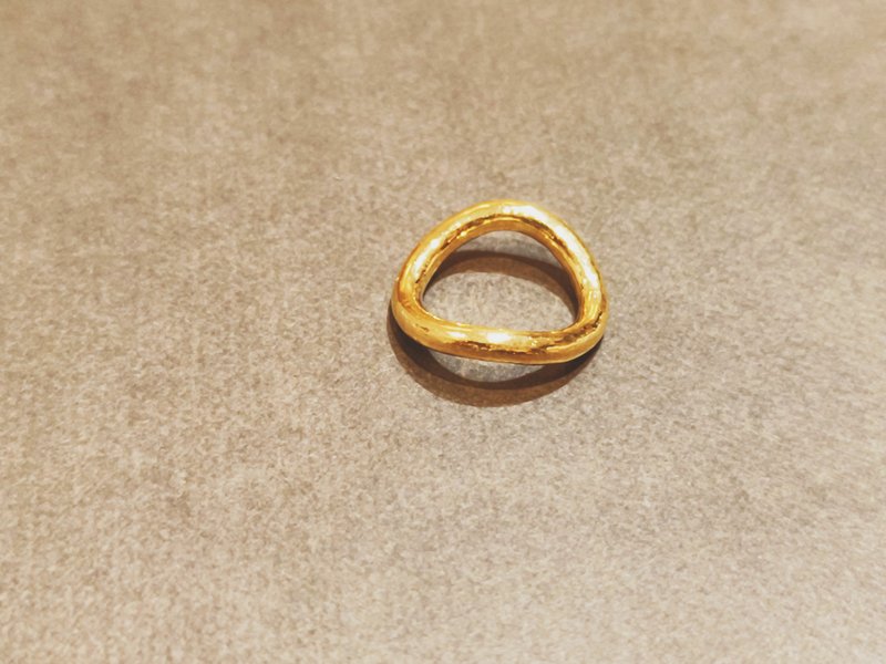 【 订制 】好人缘纯金尾戒 - 戒指 - 贵金属 金色