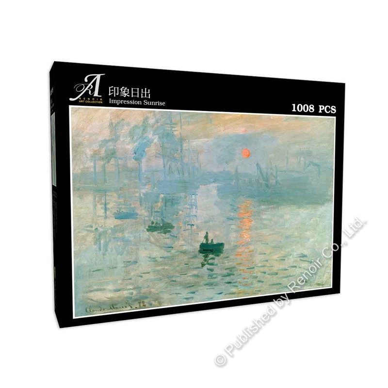 雷诺瓦拼图文化坊/印象日出/1008片/莫内 - 拼图 - 纸 