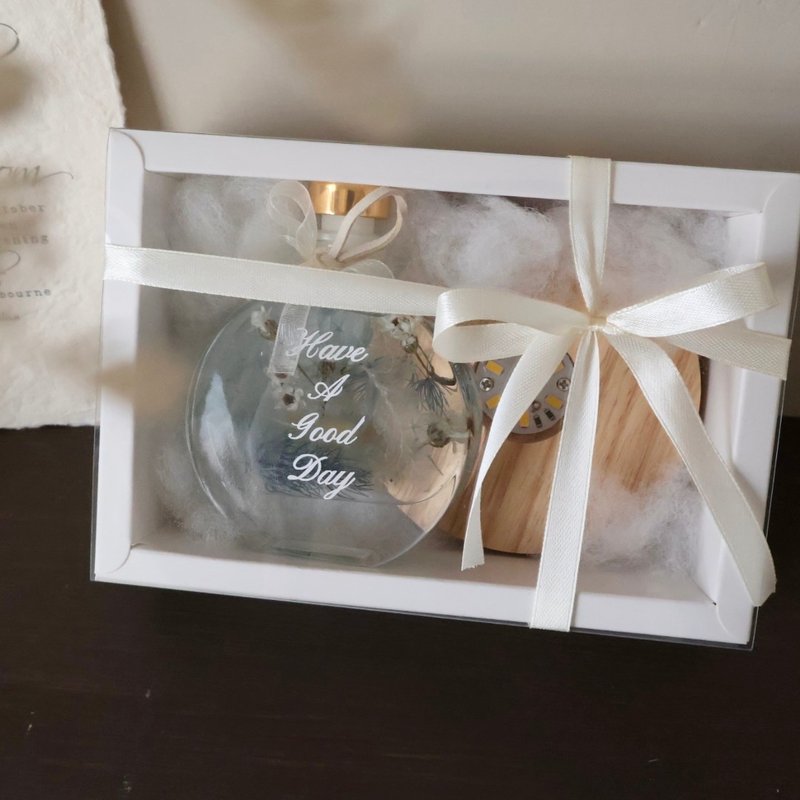 地中海蓝永生花浮游花夜灯 毕业 生日 情人节周年礼物 - 灯具/灯饰 - 植物．花 多色