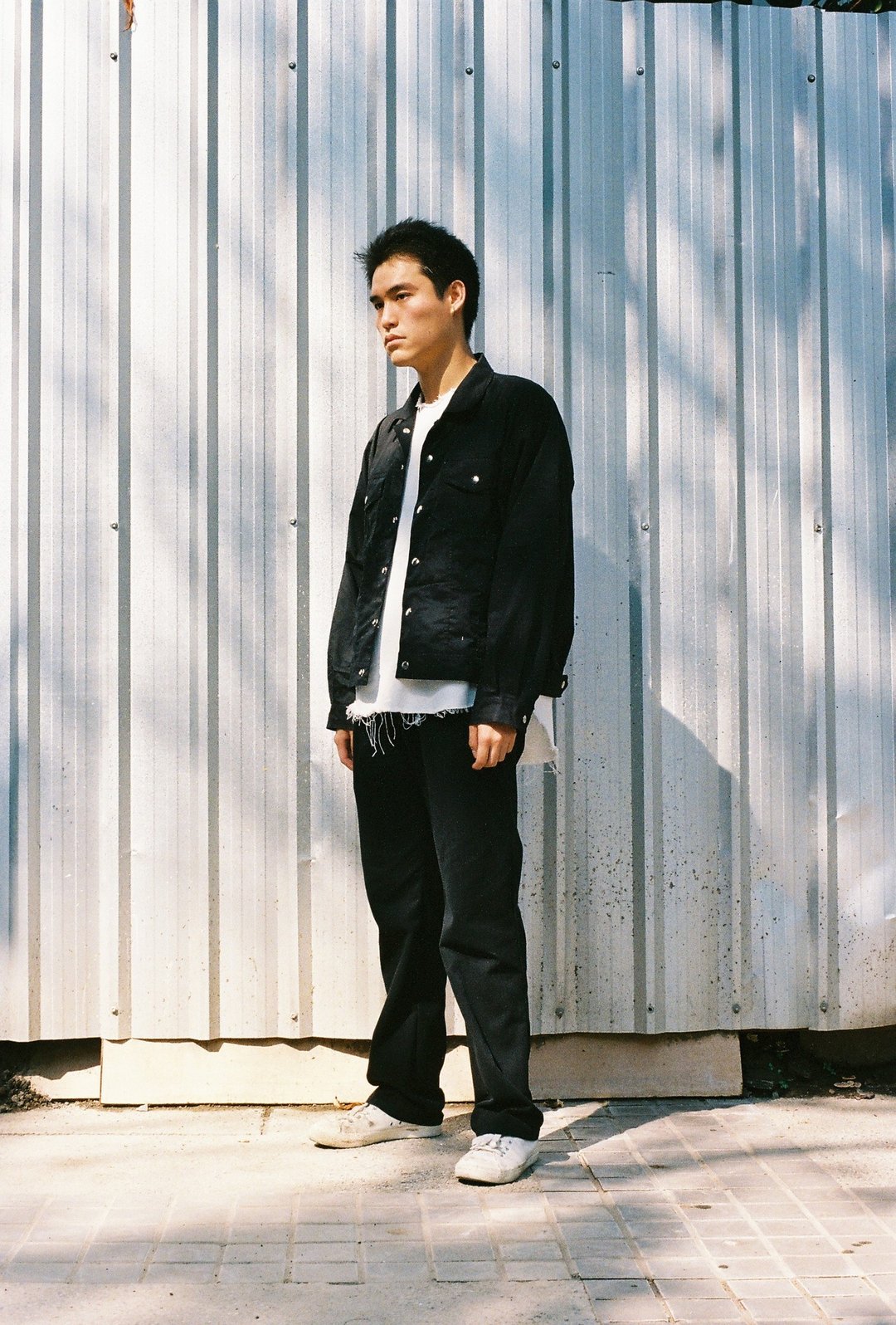 Boyfriend Jacket Black - 其他 - 棉 黑色
