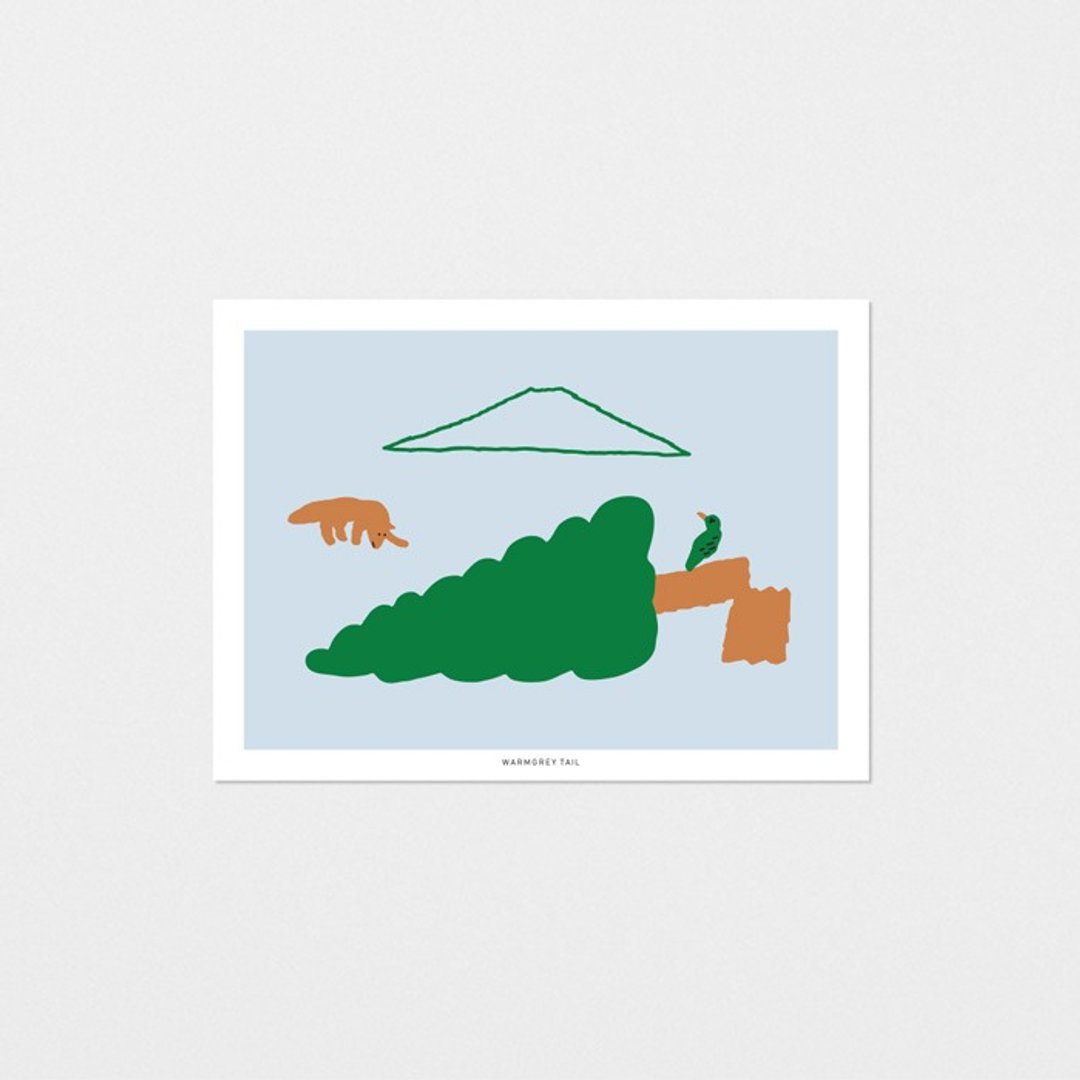 AROUND TREE - POSTCARD - 卡片/明信片 - 纸 