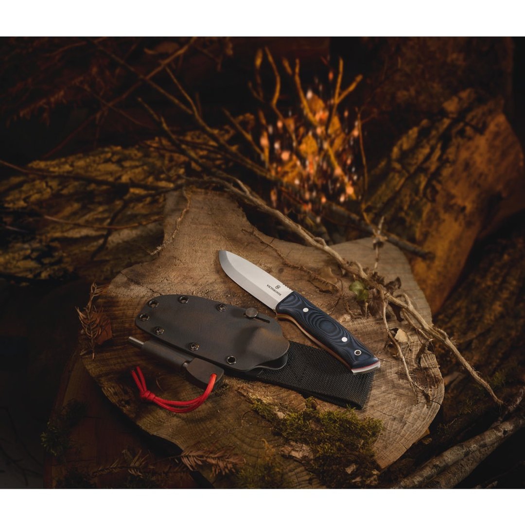 VICTORINOX瑞士维氏 Outdoor Master Mic L 户外猎刀 22cm 4.2261 - 露营用品 - 其他材质 黑色