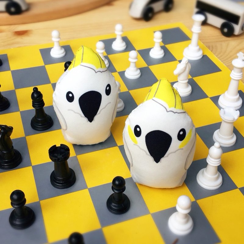 DIY手作鹦鹉 ∣ 葵花巴丹 Cockatiel · 纸镇手作材料包 - 其他 - 其他材质 白色