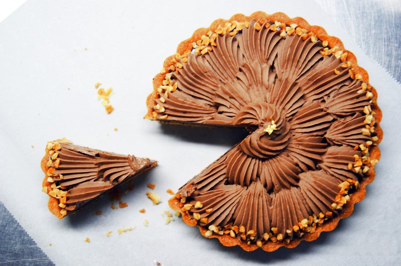 【限自取】威士忌生巧克力塔-2019母亲节蛋糕评比亚军 - 咸派/甜派 - 新鲜食材 咖啡色