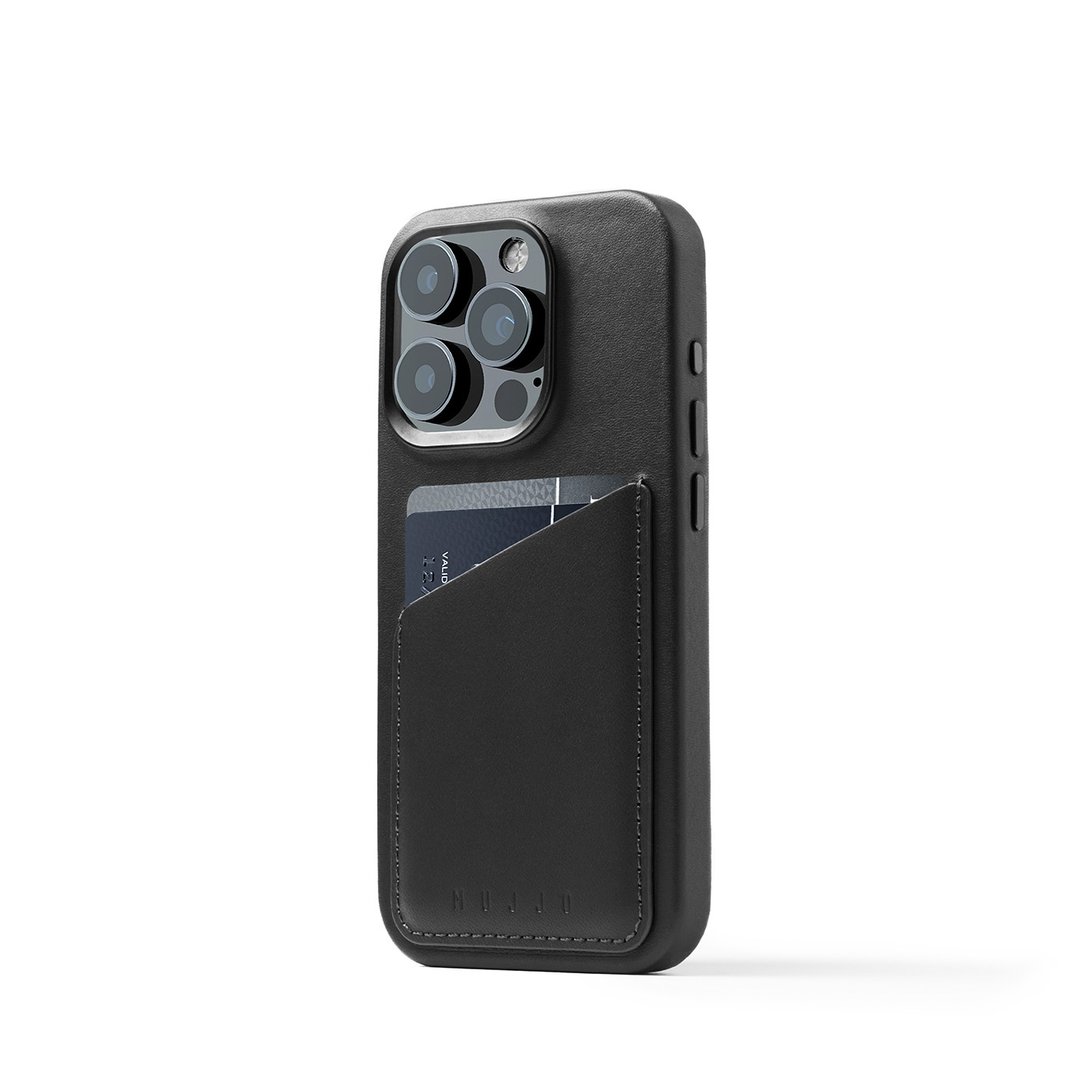 全皮套钱包手机壳 Iphone 15 Pro - 手机壳/手机套 - 真皮 