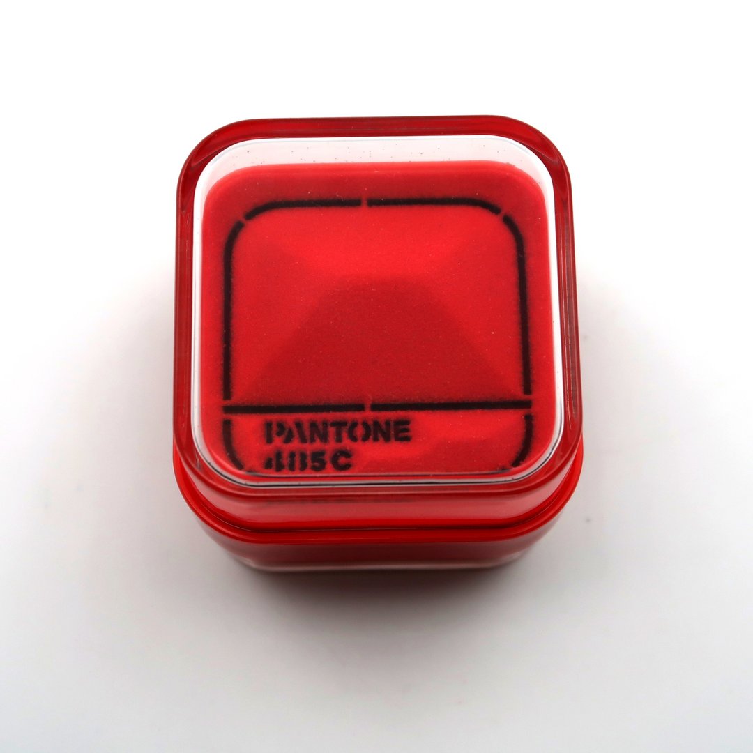 圣诞节快速出货【PANTONE色票限定礼品】PANTONE485红色/双面沙漏 - 摆饰 - 压克力 红色