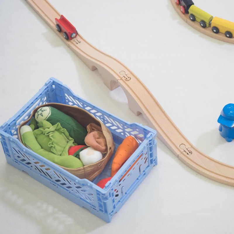 土耳其Aykasa折叠收纳篮(S)-宁静蓝 - 收纳用品 - 塑料 蓝色