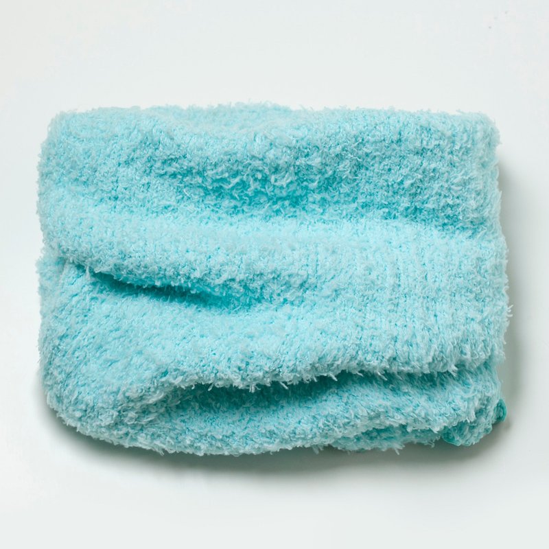 超人气保暖小物-日本大人系腹围 柔软羽绒触感l肚围脖围保暖帽 - 其他 - 其他材质 蓝色