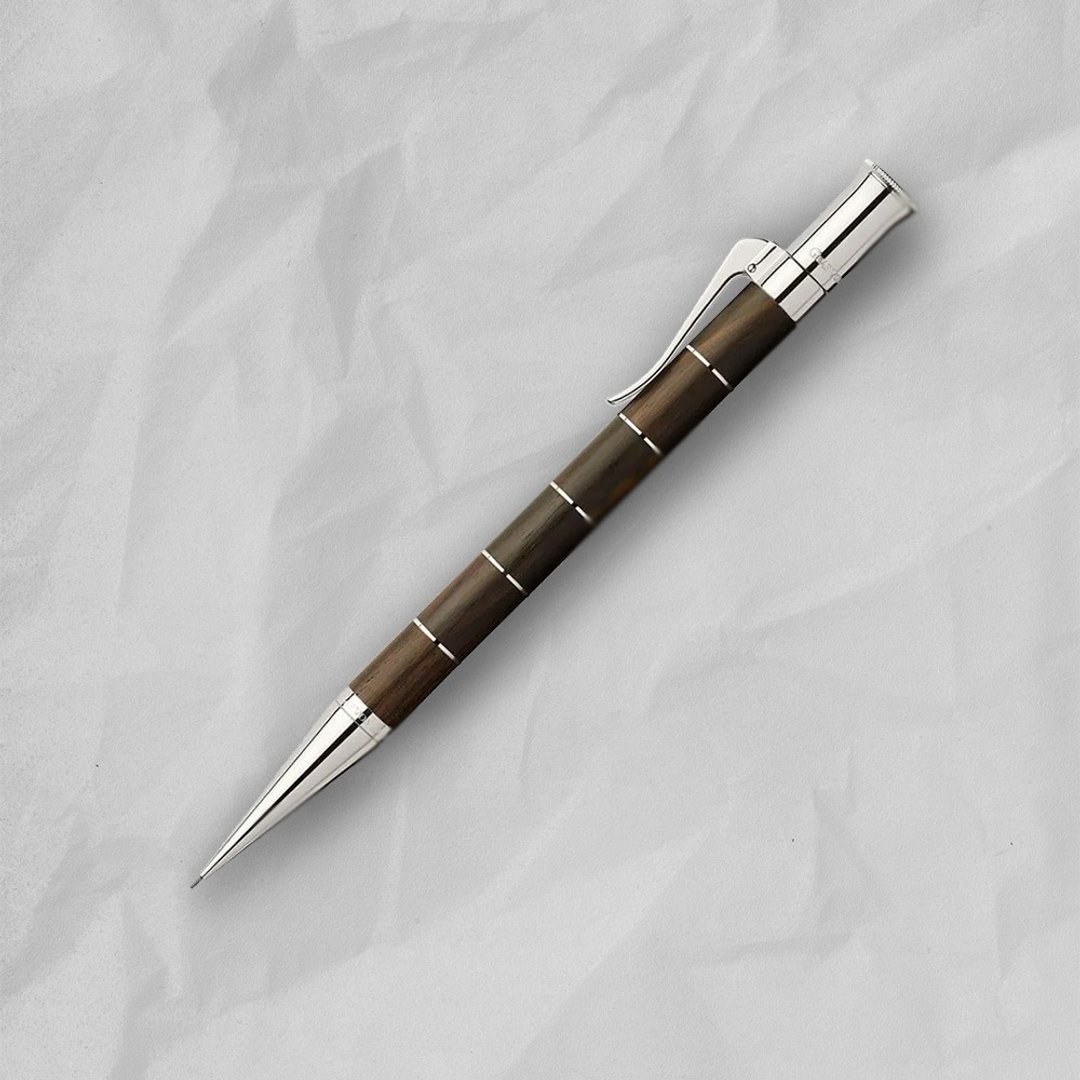 【Graf von Faber-Castell】Anello 经典系列环圈0.7MM自动铅笔 - 铅笔/自动铅笔 - 树脂 咖啡色