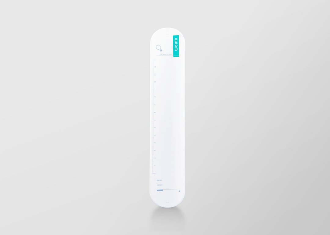 WEMO BAND 穿戴式笔记 - 抗菌手环 - 便条纸/标签贴 - 硅胶 白色