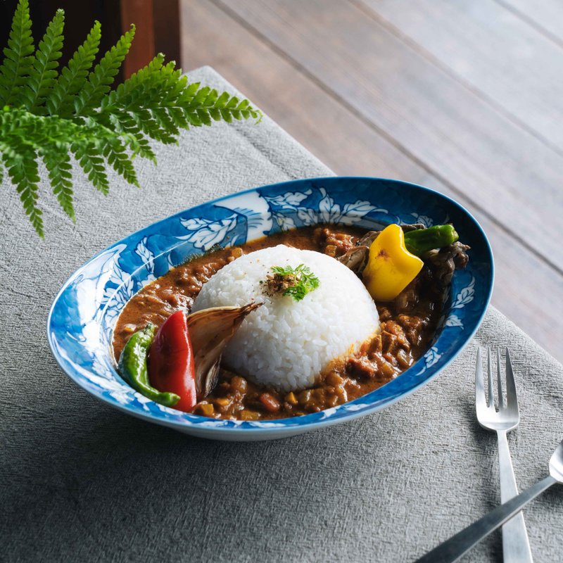 三川内咖喱皿 花鸟 - 戒指 - 其他金属 