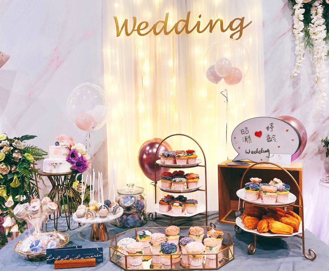【定制化Candybar】婚礼大理石花系candy bar - 蛋糕/甜点 - 新鲜食材 