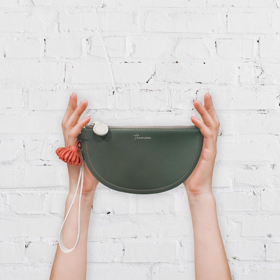 Pie clutch clutch bag Coin PurseOff-SeasonOff-Season Sales - 手拿包 - 人造皮革 