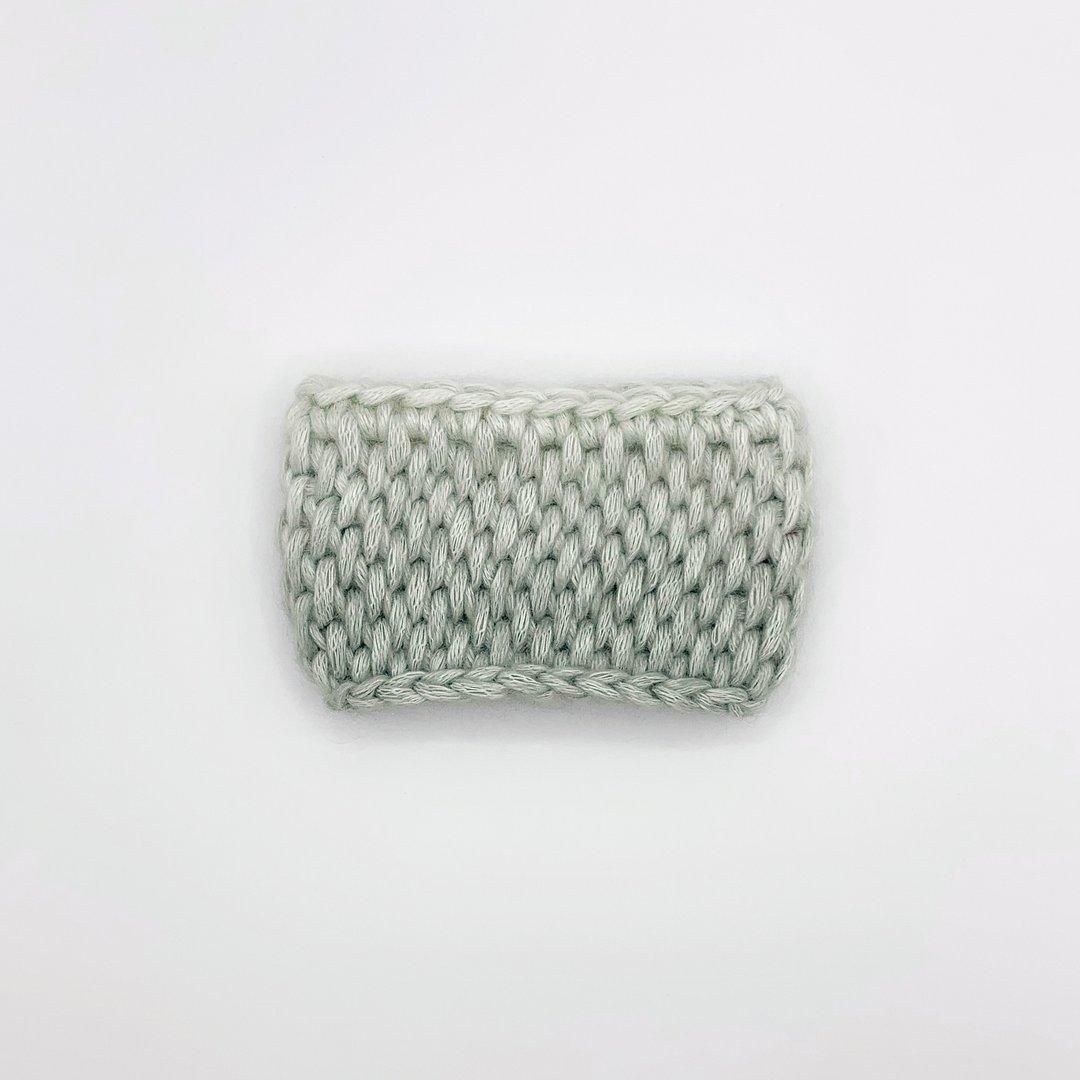 Bulky yarn cup sleeve - gray - 其他 - 聚酯纤维 灰色