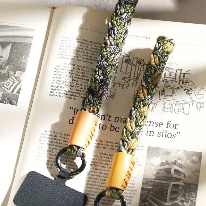 多色编织伞绳 五色手腕绳 - 手机配件 - 其他材质 