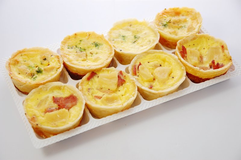 {INNS英石餐馆} 夏威夷鸡肉8入咸派点心组~热带风味 -夏威夷火腿+嫩煎鸡肉 - 其他 - 新鲜食材 橘色