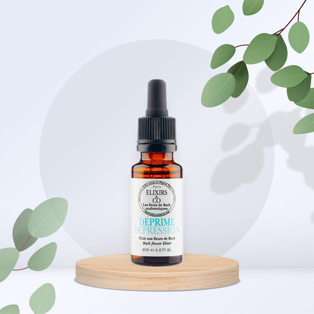【法国有机巴赫花精】远离消沉复方花精 20ml - 其他 - 精油 白色