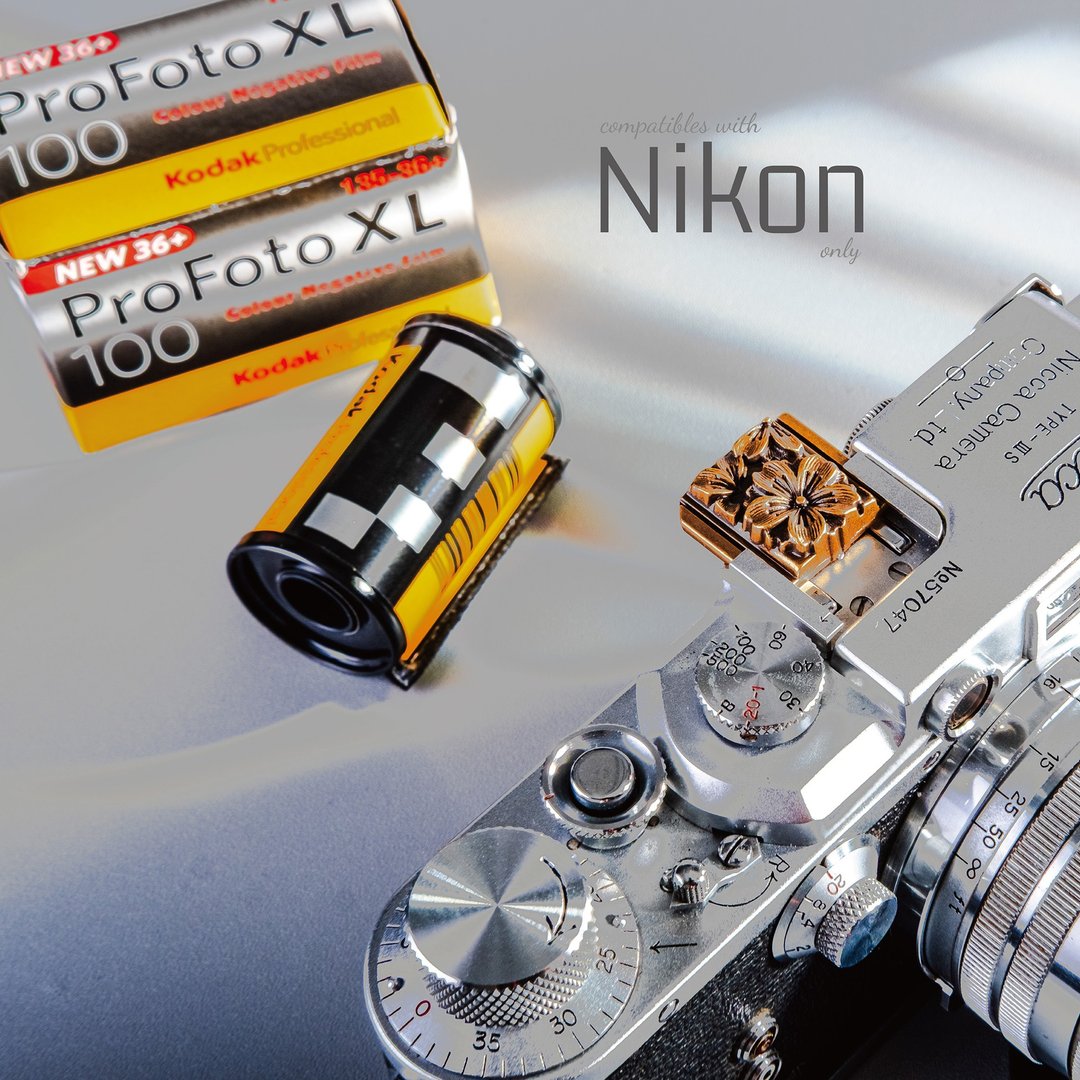 Starcopia 樱花浮雕相机热靴盖Nikon专用 - 相机 - 铝合金 多色
