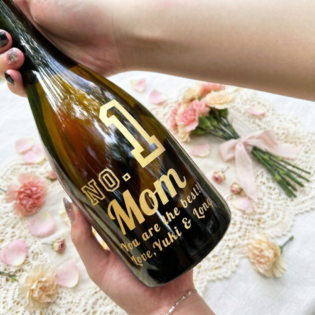 定制化礼物【定制】香槟对杯套装 人像雕刻|Moet套装 高档礼盒 - 酒类 - 玻璃 