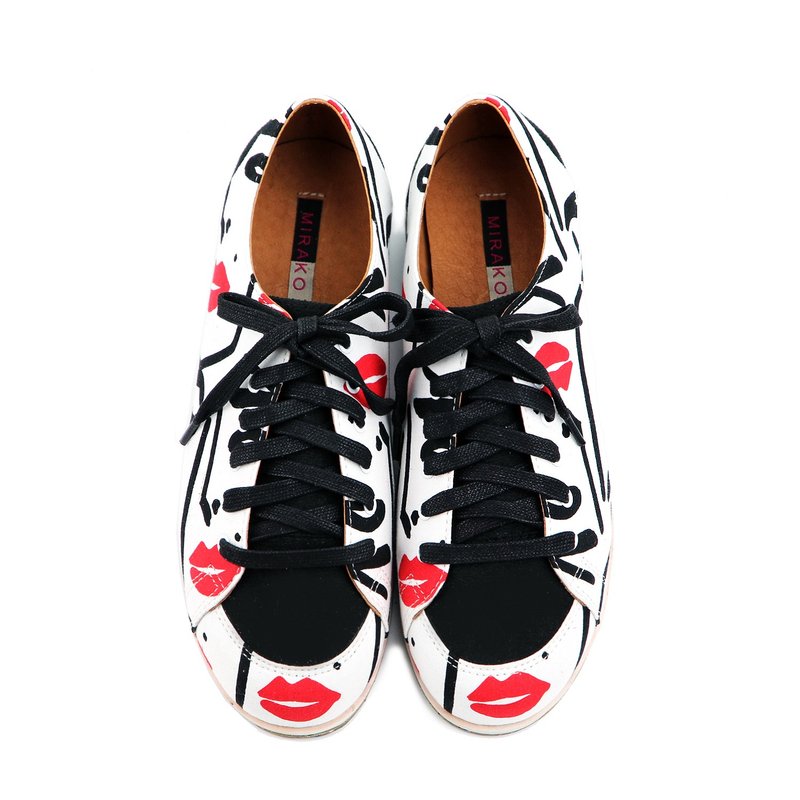 Koi W1066 RedLips - 女款休闲鞋 - 棉．麻 多色