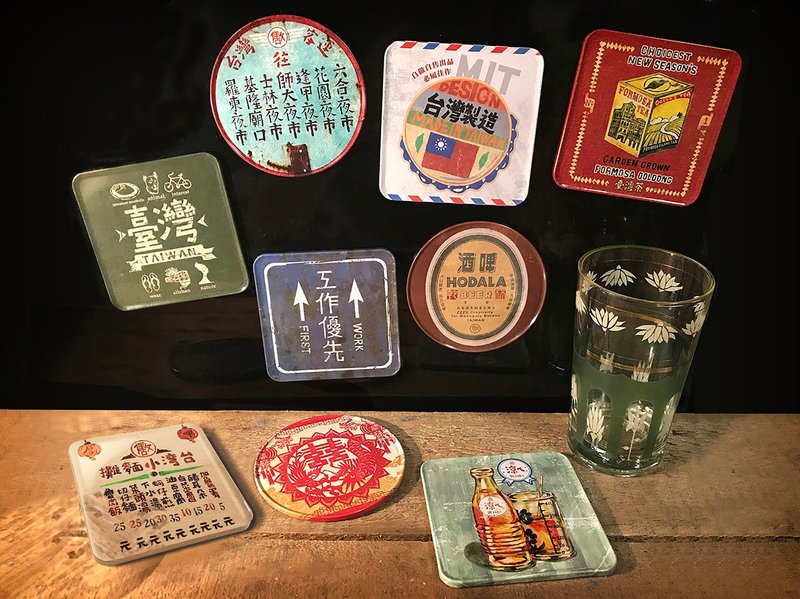 磁铁杯垫Magnet Coaster 2 款全收~超值价 - 杯垫 - 其他金属 多色