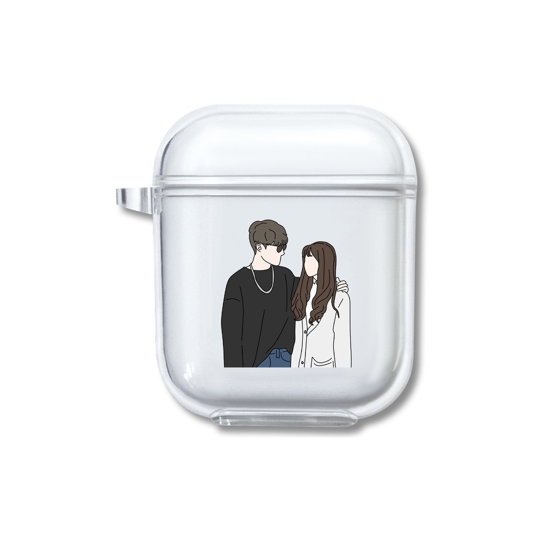 【手绘系列】AirPods 定制耳机套 x 轻日系 - 耳机收纳 - 其他材质 
