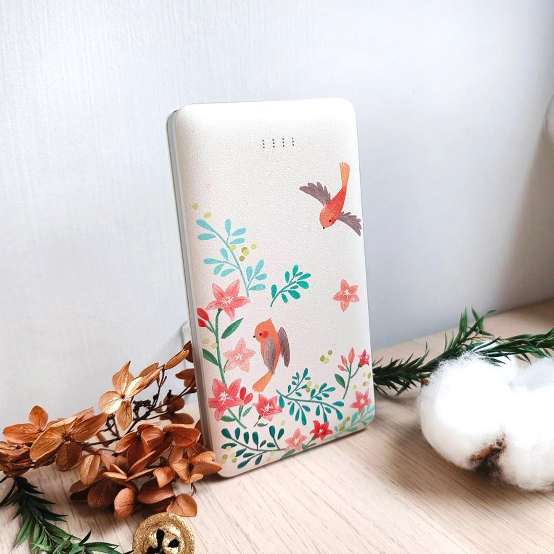 10000mAh 双线行动电源 - 春开暖暖 - 充电宝/传输线 - 其他材质 橘色