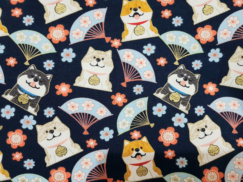 Cora Wang 客订商品【柴柴过新年-绿蓝】口金包 - 零钱包 - 棉 蓝色