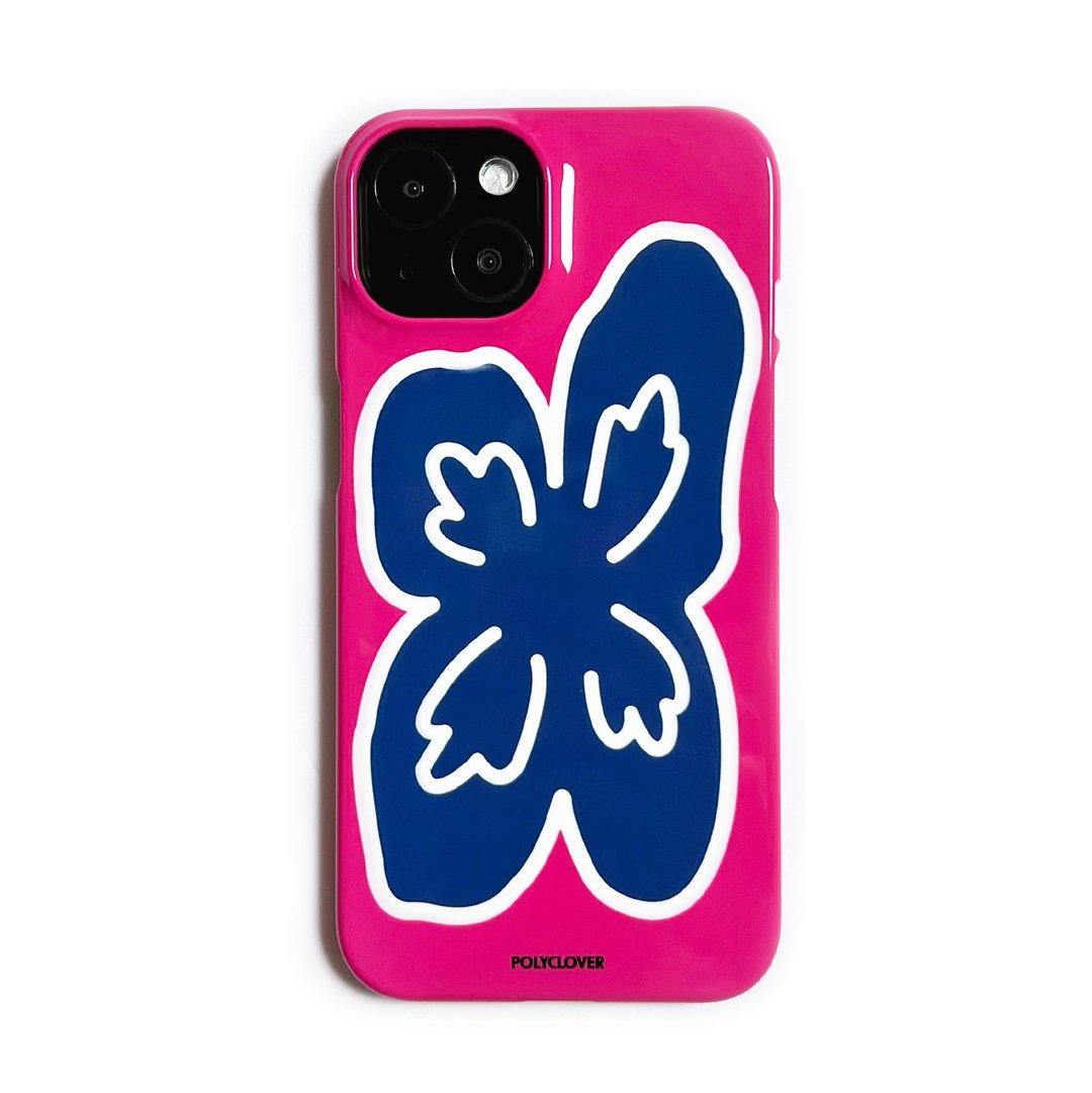 deep flower 硬质手机壳 navy - 手机壳/手机套 - 塑料 蓝色