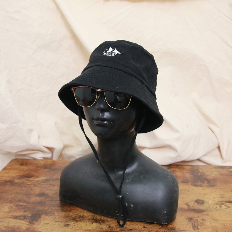 Back to Green::夏季帽款 刺绣渔夫帽 d-67//vintage hat - 帽子 - 棉．麻 