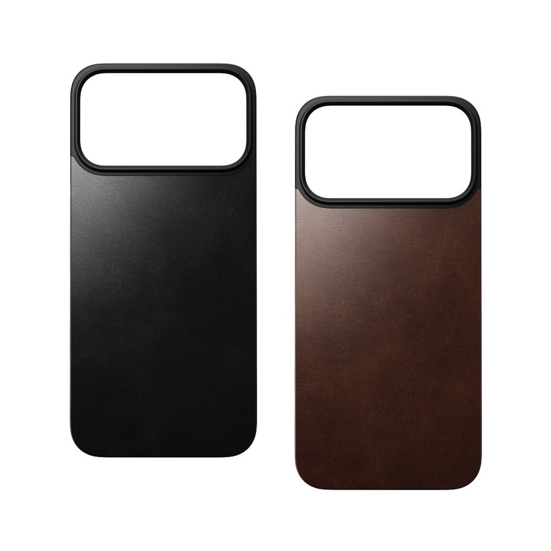 NOMAD iPhone 17/18 Pro、ProMax Magnetic 全真皮磁吸版 (Horween) - 手机壳/手机套 - 真皮 咖啡色